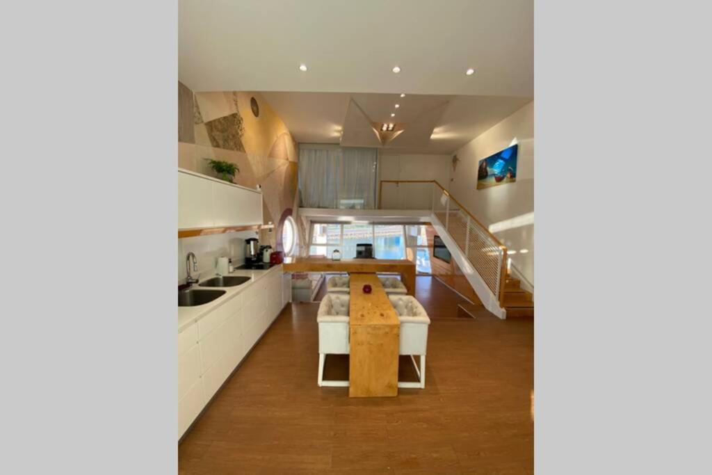 Апартаменты Haverim Ba'Lagouna Amazing Duplex 3Br Front Sea Эйлат Экстерьер фото